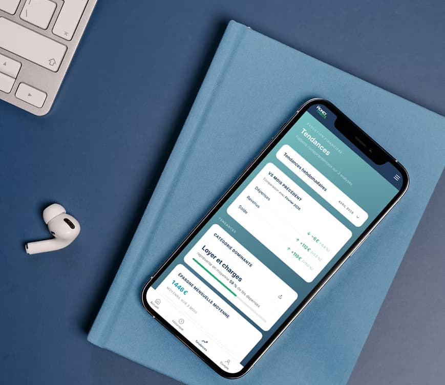 Aperçu de l'application YourMoneyHabits